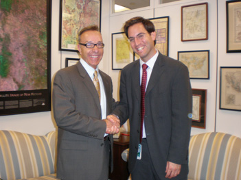 Bill Jordan and Fredrick Isasi
